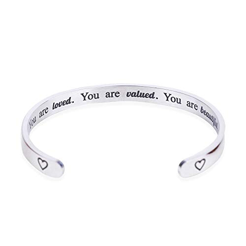 Friend Gifts for Women Funny Small Gifts for Women Best Friend Birthday Female Friendship Gifts for Women Friends Bestie BFF Sister Woman Her - Fun Hidden Message Bracelet