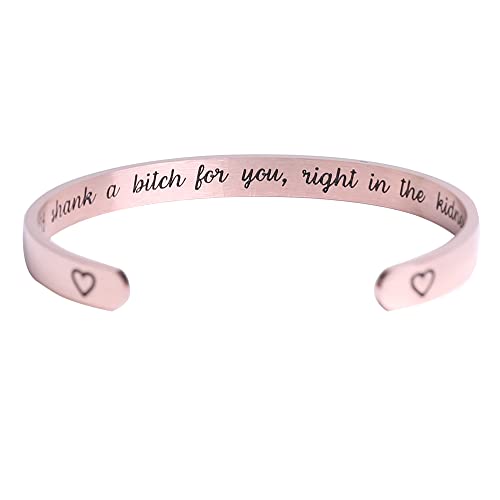 Friend Gifts for Women Funny Small Gifts for Women Best Friend Birthday Female Friendship Gifts for Women Friends Bestie BFF Sister Woman Her - Fun Hidden Message Bracelet