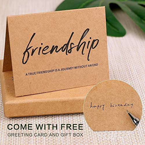 Friend Gifts for Women Funny Small Gifts for Women Best Friend Birthday Female Friendship Gifts for Women Friends Bestie BFF Sister Woman Her - Fun Hidden Message Bracelet