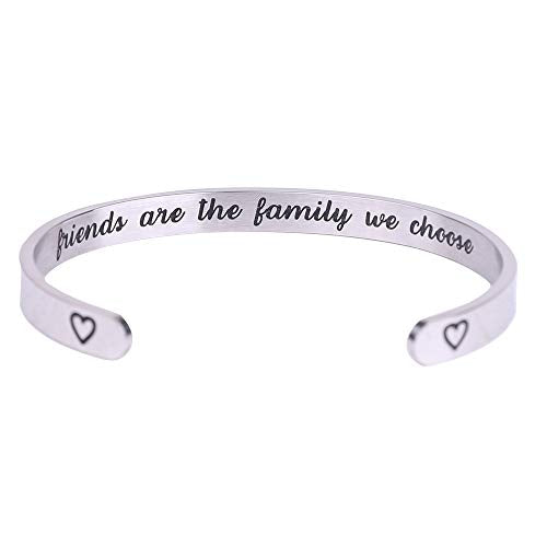 Friend Gifts for Women Funny Small Gifts for Women Best Friend Birthday Female Friendship Gifts for Women Friends Bestie BFF Sister Woman Her - Fun Hidden Message Bracelet