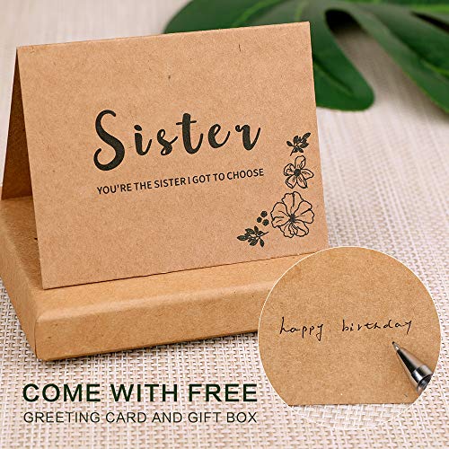 Friend Gifts for Women Funny Small Gifts for Women Best Friend Birthday Female Friendship Gifts for Women Friends Bestie BFF Sister Woman Her - Fun Hidden Message Bracelet